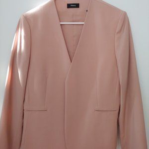 Theory New Without Tags Blazer - Chalk Pink